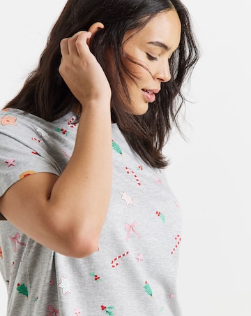 Pretty Secrets Value (2 Pack) Candy Cane Pyjama Sets
