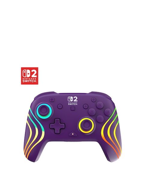Turtle Beach Afterglow Wave Wireless RGB Gaming Controller for Nintendo Switch 2