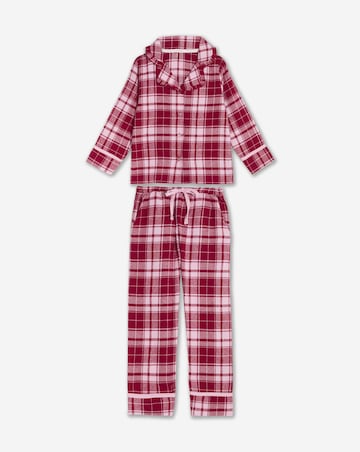 Pretty Secrets Check Button Through Pyjama Set - Mini Me Kids