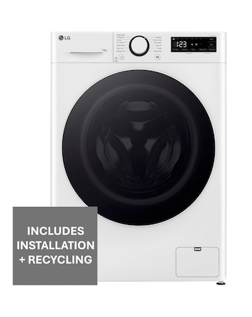 LG TurboWash FY4513WWLN1 A-Rated 13kg 1400rpm Washing Machine White + Install