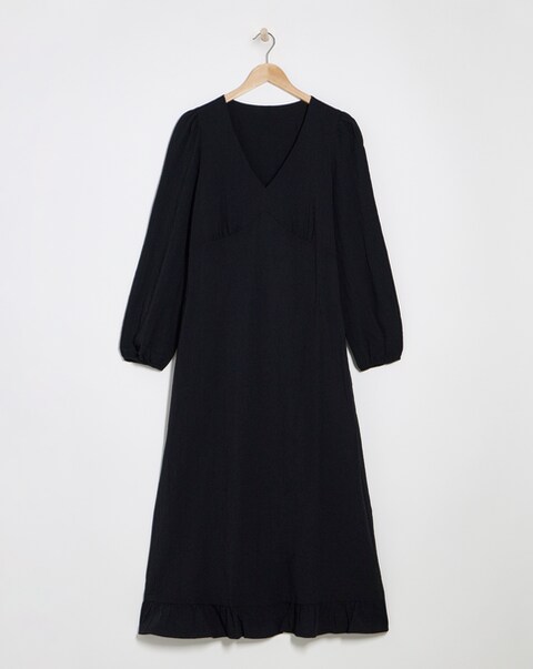 Nobody's Child Delilah V Neck Midi Dress