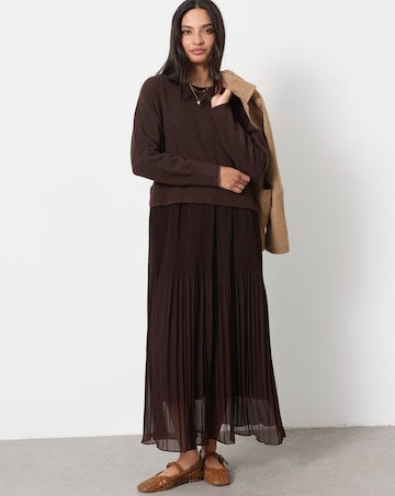 FatFace Sally Knit 2In1 Midi