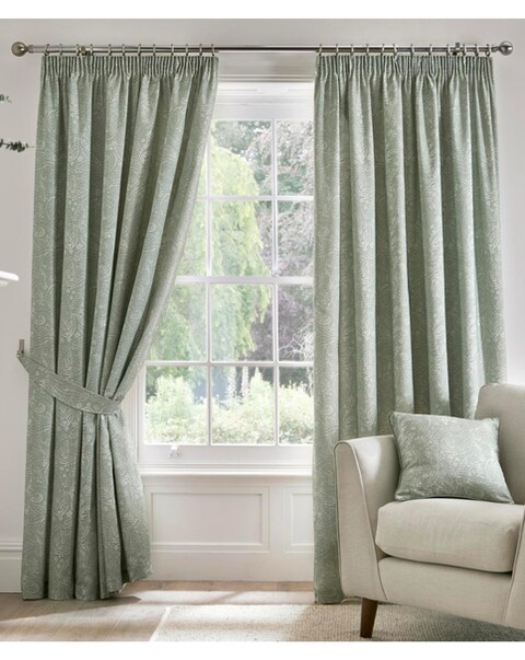 D&D Aveline Pencil Pleat Curtains