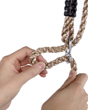 Plum Wooden Single Swing