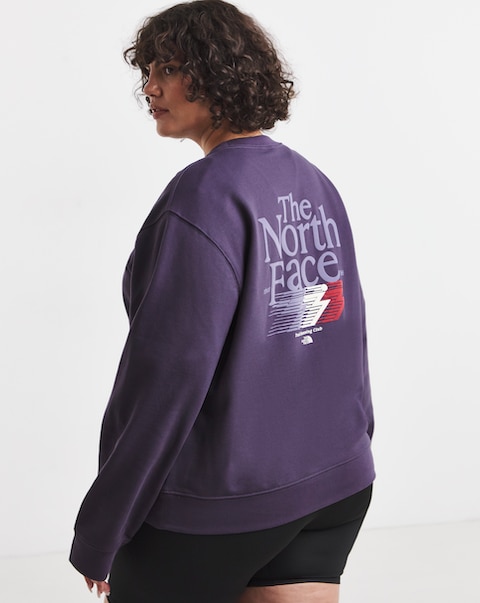 The North Face Retro Trail Relaxed Graphic Crew Sweatshirt