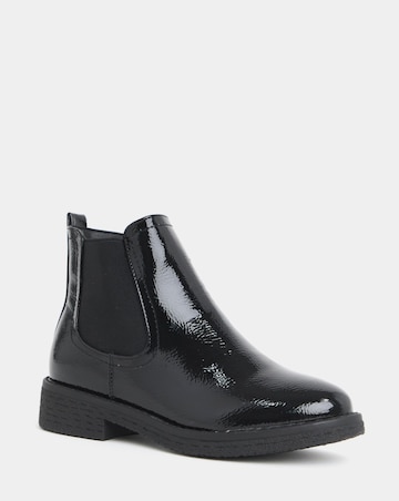 Cushion Walk Chelsea Boot Crepe Sole - Wide Fit (E)