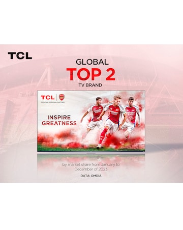 TCL 50C6K-UK 50in 4K Mini LED HDR Smart Fire TV with Freely