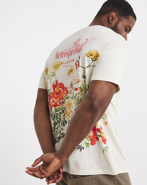 Jack & Jones Oriental Back Print Tee