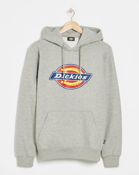 Dickies Icon Logo Hoodie - Grey Melange