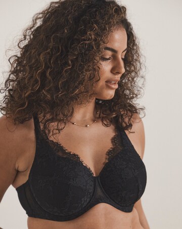 Pretty Secrets Full Cup Lace Padded Bra (B-G)