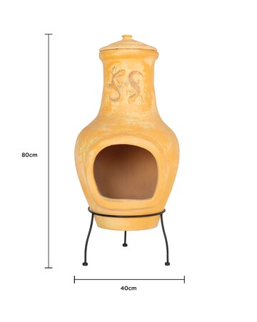 Charles Bentley Clay Chiminea