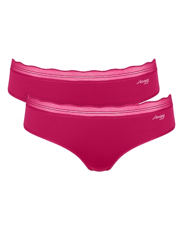 Sloggi Go Blush (2 Pack) Hipster Knickers