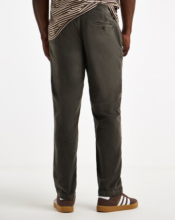 Cord Cotton Stretch Straight Fit Chino