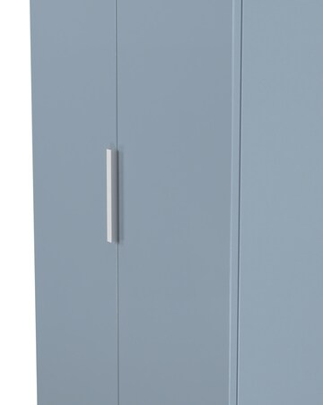 Humber Ready Assembled 2 Door Midi Wardrobe - Kids