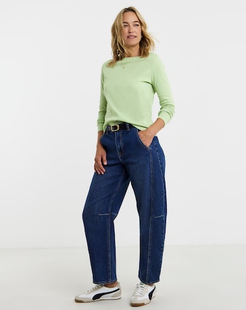 Navy, Pink, Stone, Plum, Sage 5 Pack Crew Neck Long Sleeve T-Shirts