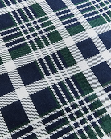 Skye Check Brushed Cotton Duvet Cover Set
