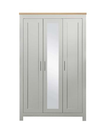Highgate 3 Door Wardrobe With Mirror