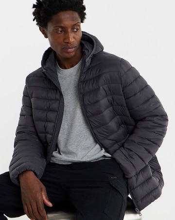 Charcoal Lightweight Padded Jacket