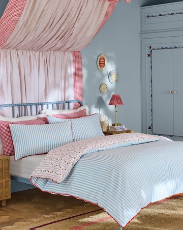 Cath Kidston Treasure Stripe Duvet Cover Set