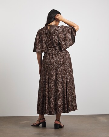 Joanna Hope Animal Print Tea Dress