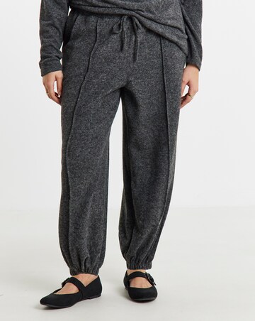 Simply Be Brushed Jersey Balloon Leg Trousers