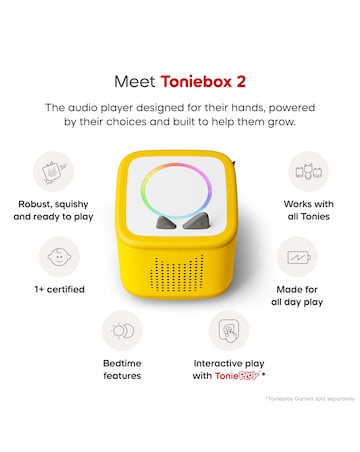 Toniebox 2 Lightning Yellow Starter Set Pikachu