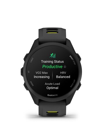 Garmin Forerunner 170 Music Smart Watch - Black/Amp Yellow