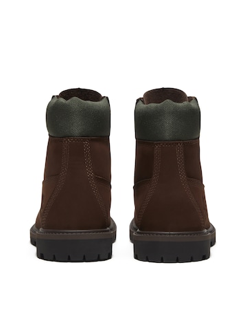 Timberland Brown Premium 6 Inch Lace Up Boots - Standard Fit (D)