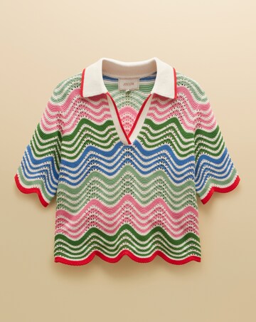 Joules Sandy Knit S/S Jumper