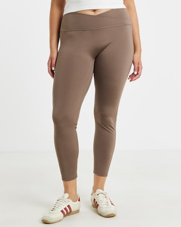 adidas 3 Stripe Studio Cross Over Legging