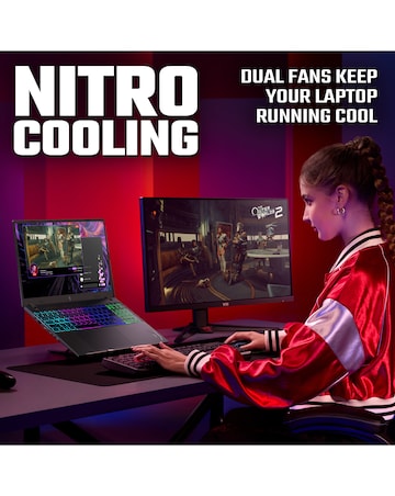 Acer Nitro Gaming Laptop - 16in Core 5 5060 16GB 512GB - Black