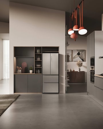 HaierFD70 S3 HFR3718ENMM Fridge Freezer