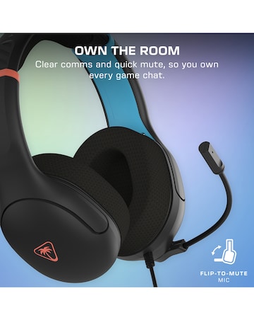 Turtle Beach Airlite Fit Wired Headset Nintendo Switch 2 - Charcoal Black