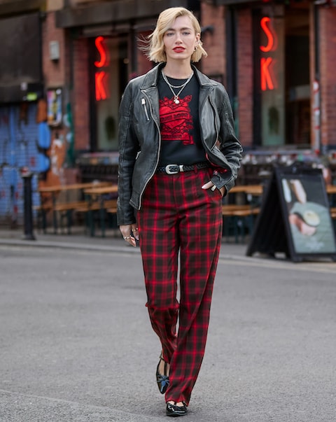 Joe Browns Checked Straight Leg Trouser