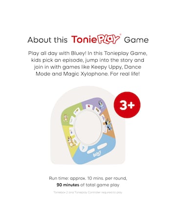 Tonies A Playful day with Bluey - (Tonieplay Game Set)