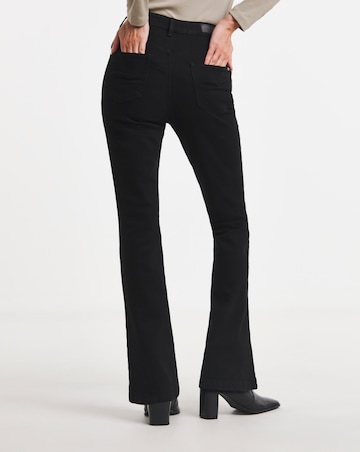 Black Authentic Bootcut Jeans