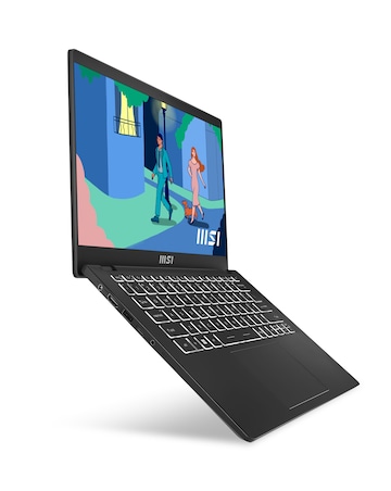 MSI Modern 14in Laptop - AMD Ryzen5 8GB 512GB - Black