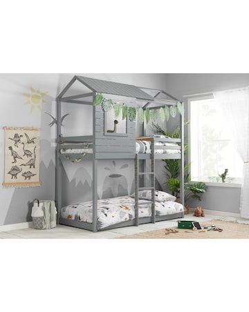 Birlea Kids Adventure Bunk Bed- Grey