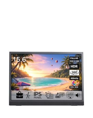 Entity Era Pro HDR 15.6-inch Portable Monitor with Kickstand