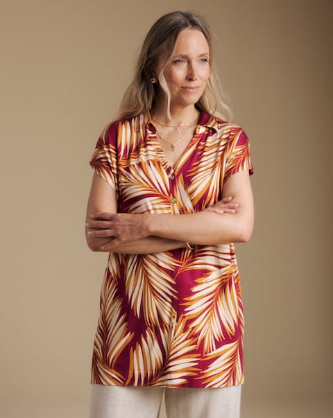 Julipa Printed Jersey Tunic
