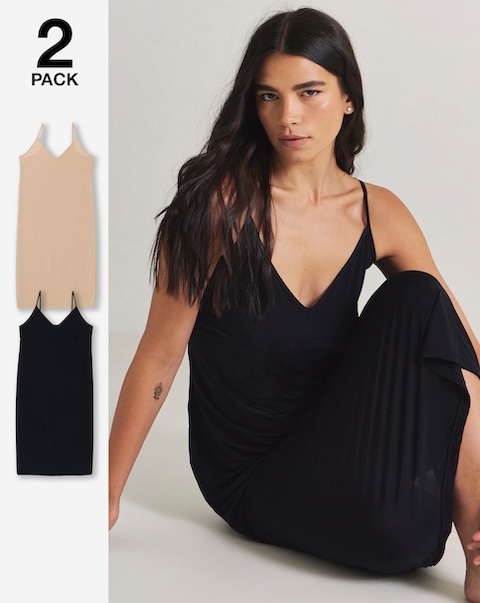 Pretty Secrets 2 Pack Maxi Full Slips