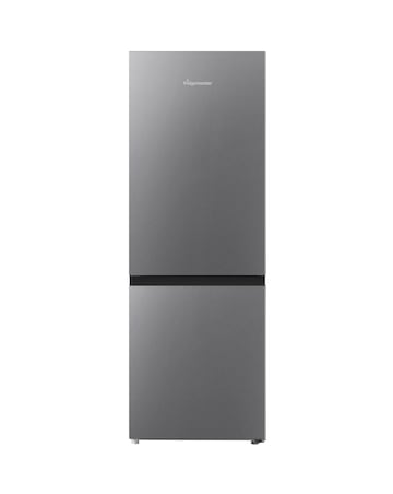 Fridgemaster MC50165ES 60/40 Fridge Freezer - Silver E Rated