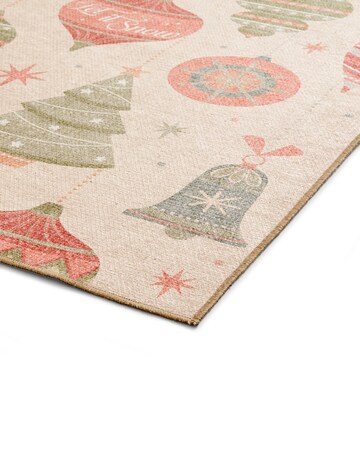 Christmas Baubles Washable Runner