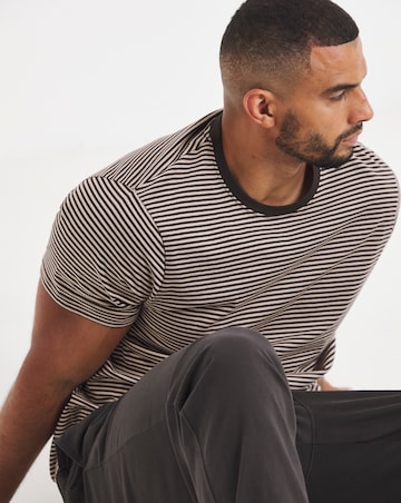 2 Pack Stripe Pyjama Set
