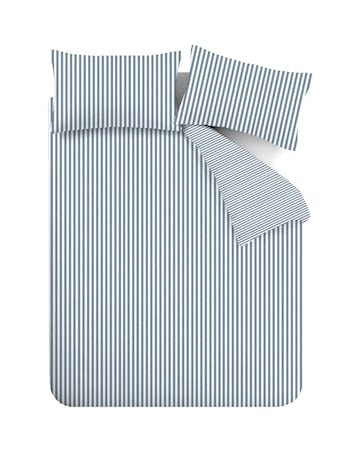 Catherine Lansfield Brushed Stripe Duvet Cover Set