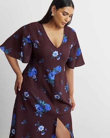 Joanna Hope Floral Printed Maxi Dress