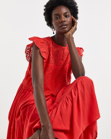 Broderie 2 - in - 1 Maxi Dress