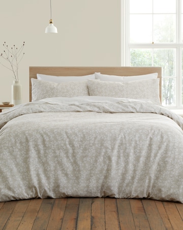 Bianca Shadow Leaves Duvet Cover Set