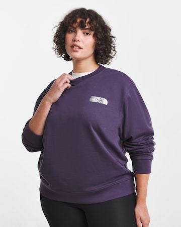 The North Face Retro Trail Relaxed Graphic Crew Sweatshirt