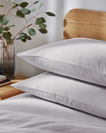 Pure Cotton Cosy Brushed Housewife Pillowcases